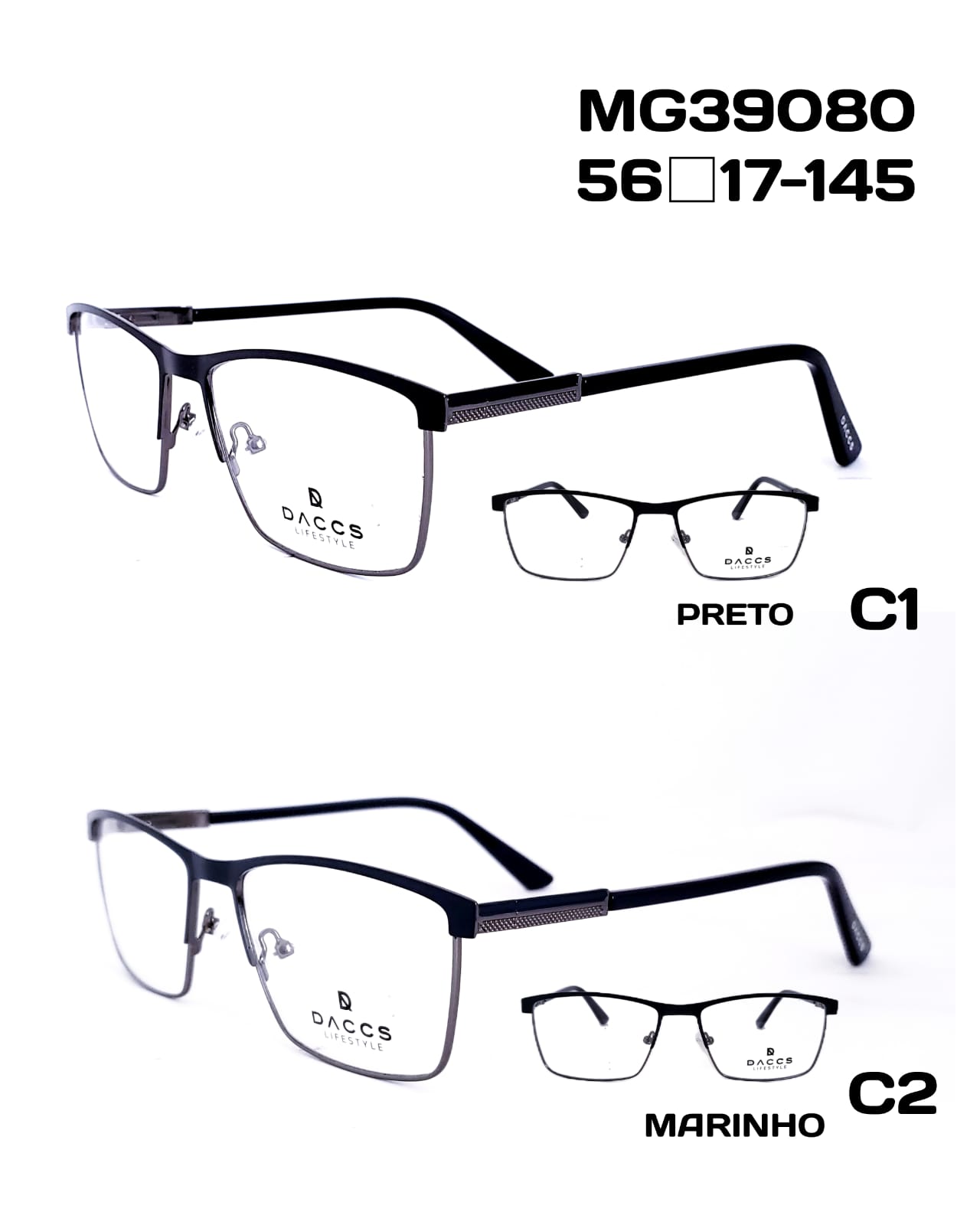 Óculos de Grau MG39080 — Daccs Eyewear